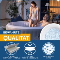 Bestway LAY-Z-SPA Whirlpool St. Lucia AirJet Ø 170 x 66 cm, rund