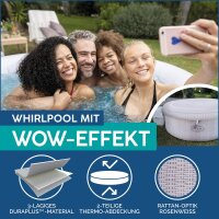 Bestway LAY-Z-SPA Whirlpool Cancun AirJet Ø 180 x 66 cm, rund