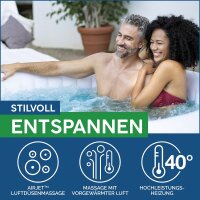 Bestway LAY-Z-SPA Whirlpool Cancun AirJet Ø 180 x 66 cm, rund