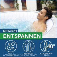Bestway LAY-Z-SPA ECO-Whirlpool Zurich AirJet Ø 180 x 66 cm, rund