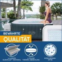 Bestway LAY-Z-SPA Whirlpool Ibiza AirJet 180 x 180 x 66 cm, eckig