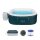 Bestway LAY-Z-SPA Whirlpool Ibiza AirJet 180 x 180 x 66 cm, eckig