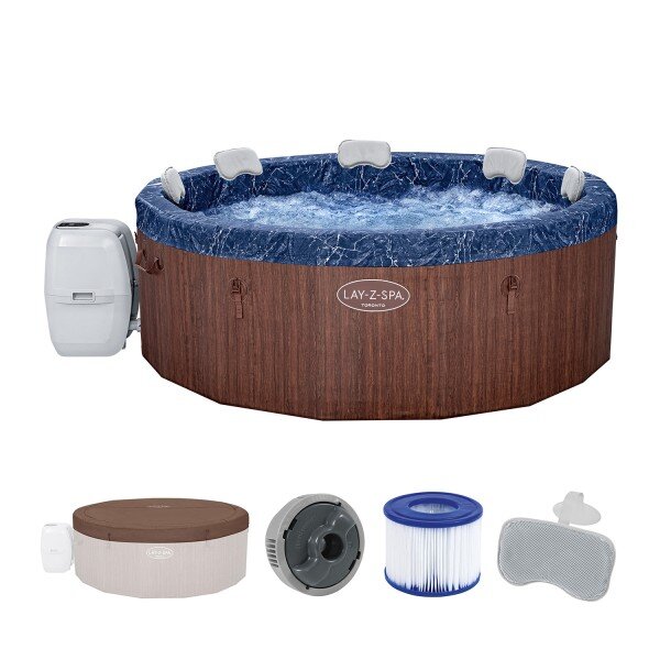 Bestway LAY-Z-SPA  ThermaCore WLAN-Whirlpool Toronto AirJet Plus Ø 190 x 70 cm, rund