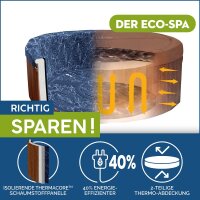 Bestway LAY-Z-SPA  ThermaCore WLAN-Whirlpool Toronto AirJet Plus Ø 190 x 70 cm, rund