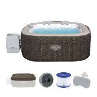 Bestway LAY-Z-SPA WLAN-Whirlpool Cabo HydroJet 180 x 180...