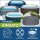 Bestway LAY-Z-SPA Xtras EnergySense Thermo-Komplettabdeckung 180 x 180 x 71 cm, eckig