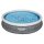 Bestway Fast Set Aufstellpool ohne Pumpe Ø 366 x 76 cm, Rattan-Optik (Schiefergrau), rund