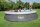 Bestway Fast Set Aufstellpool-Set mit Filterpumpe Ø 457 x 84 cm, Rattan-Optik (Schiefergrau), rund