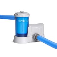 Bestway Flowclear transparente Filterpumpe 5.678 l/h, 110 W