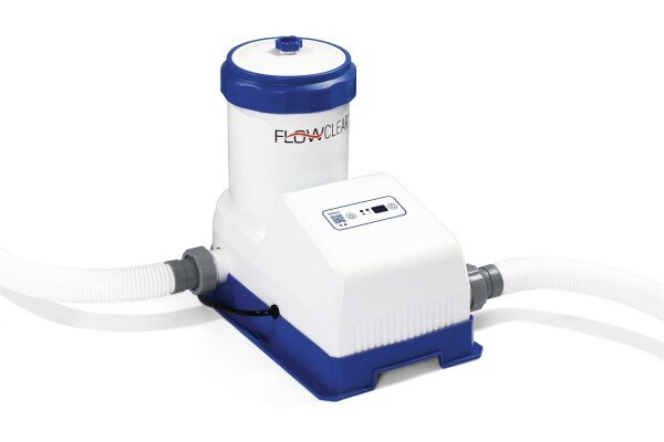 Bestway Flowclear WLAN-Filterpumpe mit Zeitschaltuhr 7.570 l/h, 125 W
