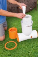 Bestway Flowclear Skimatic 2-in-1 Einhängeskimmer/Filterpumpen-Kombination 2.574 l/h, 48 W