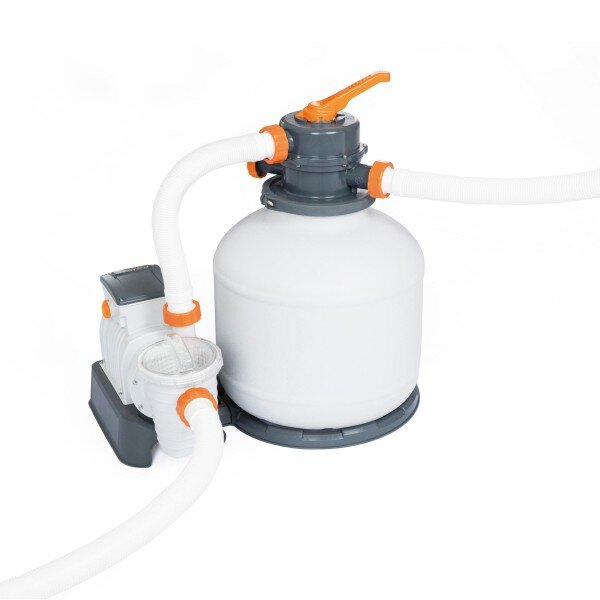 Bestway Flowclear Sandfilteranlage mit Zeitschaltuhr 5.678 l/h, 230 W