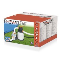 Bestway Flowclear Sandfilteranlage mit Zeitschaltuhr 5.678 l/h, 230 W