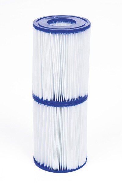Bestway Flowclear Filterkartusche Gr. II Doppelpack, 10,6 x 13,6 cm