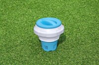 Bestway Flowclear Dosierschwimmer mit ChemGuard Schutzhandschuh