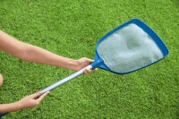 Bestway Flowclear Poolkescher "Aquascoop" mit Teleskopstiel, 163 cm