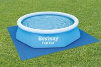 Bestway Flowclear PE- Bodenplane 274 x 274 cm, blau,...