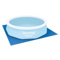 Bestway Flowclear PE- Bodenplane 335 x 335 cm, blau,...