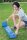 Bestway Flowclear PE- Bodenplane 335 x 335 cm, blau, quadratisch
