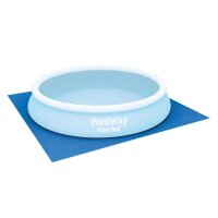 Bestway Flowclear PE-Bodenplane 396 x 396 cm, blau,...