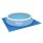 Bestway Flowclear PE-Bodenplane 488 x 488 cm, blau, quadratisch