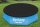 Bestway Flowclear PVC-Abdeckplane Ø 240 cm, schwarz, rund