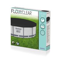 Bestway Flowclear PVC-Abdeckplane Ø 370, schwarz,...