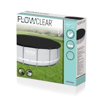 Bestway Flowclear PVC-Abdeckplane Ø 493 cm,...