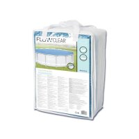 Bestway Flowclear PE-Solarabdeckplane Ø 462 cm, blau, rund