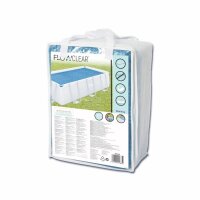 Bestway Flowclear PE-Solarabdeckplane 380 x 180 cm, blau, eckig
