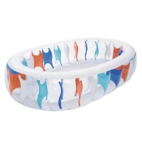 Bestway Family Pool Elliptic 229 x 152 x 51 cm, oval