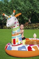 Bestway Planschbecken Groovy Giraffe 266 x 157 x 127 cm, rund