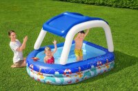 Bestway Family Pool mit Sonnenschutzdach Sea Captain 213 x 155 x 132 cm