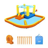 Bestway H2OGO! Mega-Wasserpark mit Dauergebläse Beach Bounce 365 x 340 x 152 cm