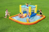 Bestway H2OGO! Mega-Wasserpark mit Dauergebläse Beach Bounce 365 x 340 x 152 cm