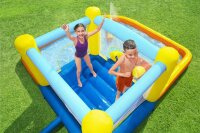 Bestway H2OGO! Mega-Wasserpark mit Dauergebläse Beach Bounce 365 x 340 x 152 cm