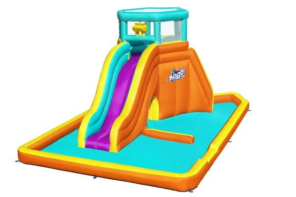 Bestway H2OGO! Mega-Wasserpark mit Dauergebläse Tidal Tower 565 x 373 x 265 cm