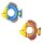 Bestway Schwimmring Happy Fish 81 x 76 cm, sortiert