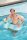 Bestway Schwimmsessel Flip-Kissen 102 x 94 cm