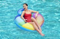 Bestway Schwimmring mit LED-Licht Swim Bright Ø 118 x 117 cm