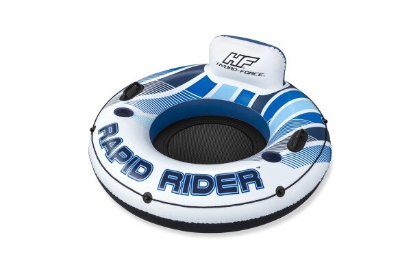 Bestway Hydro-Force Schwimmring mit Rückenlehne Rapid Rider  Ø 135 cm