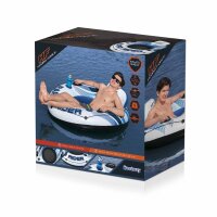 Bestway Hydro-Force Schwimmring mit Rückenlehne Rapid Rider  Ø 135 cm