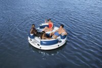 Bestway Hydro-Force 4-Personen-Badeinsel Lazy Dayz Ø 256 cm