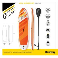 Bestway Hydro-Force SUP Allround Board-Set Aqua Journey 274 x 76 x 12 cm