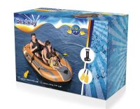 Bestway Hydro-Force Schlauchboot-Set für 2 Erwachsene + Kind Kondor 3000 232 x 115 x 36 cm