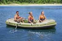 Bestway Hydro-Force Schlauchboot-Set für 3 Personen Voyager 500 348 x 141 x 48 cm