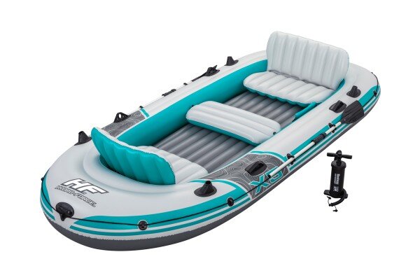 Bestway Hydro-Force Schlauchboot Komplett-Set Adventure Elite X5 364 x 166 x 45 cm