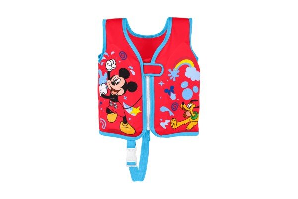 Bestway Swim Safe ABC Disney Junior Schwimmweste mit Textilbezug Stufe B Mickey & Friends, 1-3 Jahre
