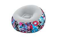 Bestway Inflate-A-Chair Luftsessel Floral Street Art 112...