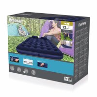 Bestway Doppelluftbett  mit externer Handpumpe 203 x 152 x 22 cm